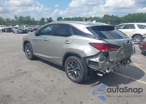 2020 Lexus Rx 350 z USA, uszkodzony, nr VIN 2T2YZMDA9LC234775